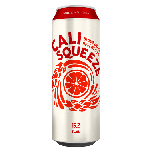 Cali Squeeze Blood Orange Hefeweizen Single 19.2oz Can 5.4% ABV