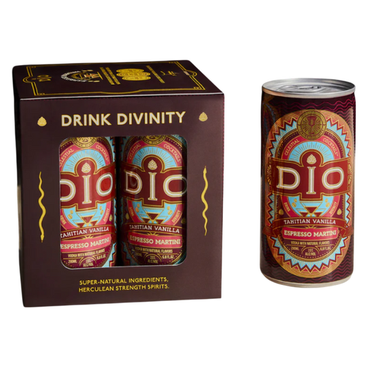 Dio Tahitian Vanilla Espresso Martini 4pk 200ml Can