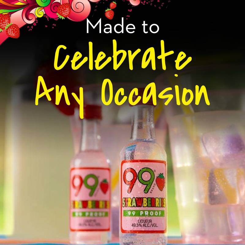 99 Strawberries Liqueur 50ml