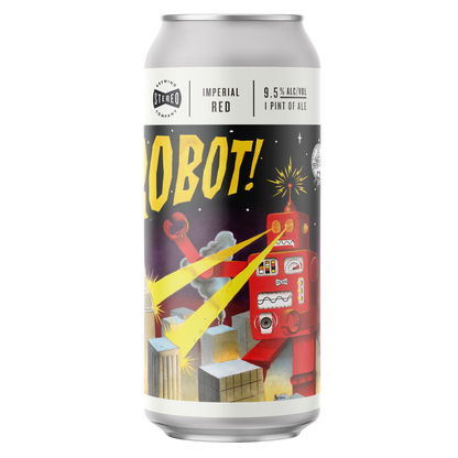 Stereo Brewing Robot Imperial Red 4pk 16oz