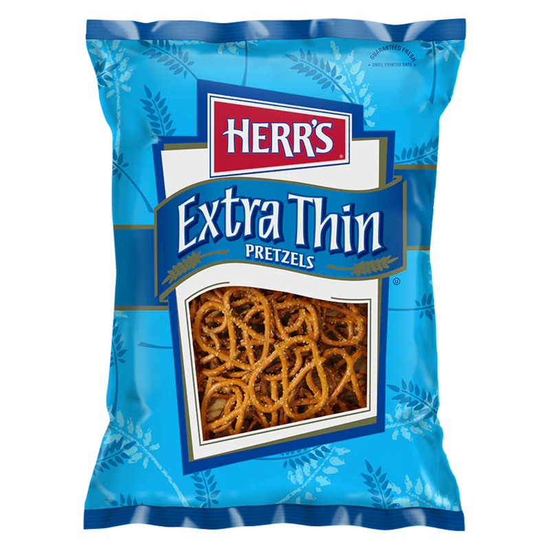 Herr's Extra Thin Pretzels, 16 oz