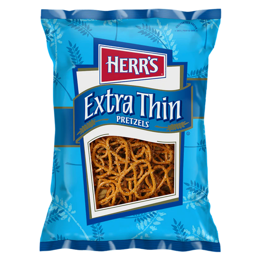 Herr's Extra Thin Pretzels, 16 oz