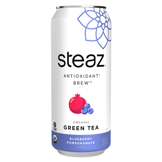 Steaz Blueberry Pomegranate Green Tea 16oz