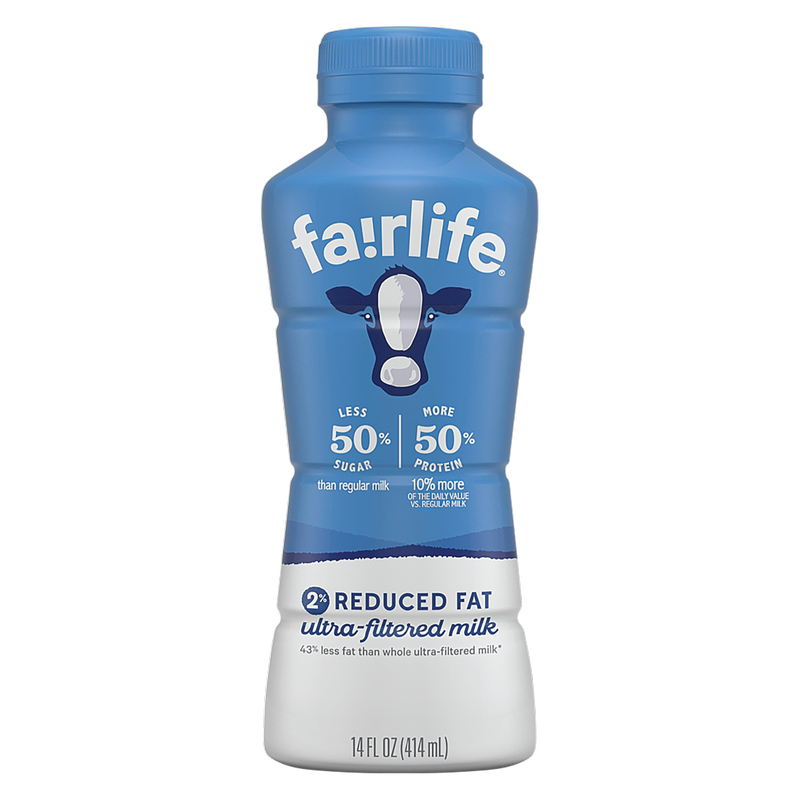 Fairlife 2% Reduced Fat Ultra-filtered Milk 14oz Btl