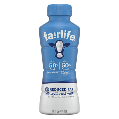 Fairlife 2% Reduced Fat Ultra-filtered Milk 14oz Btl
