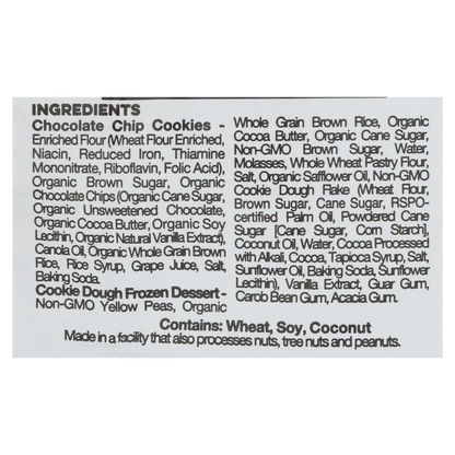 Coolhaus Dairy Free Cookie Dough Lyfe Frozen Dessert Sandwich 5.8oz