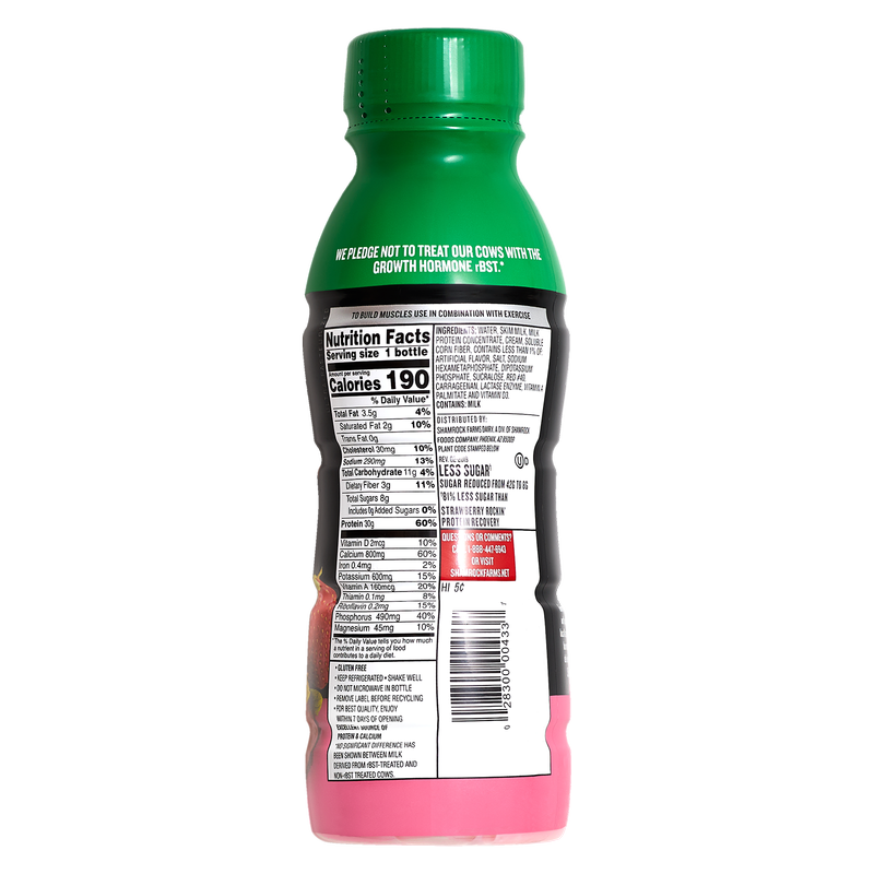 Shamrock Farms Rockin' Protein Builder Strawberry 12oz