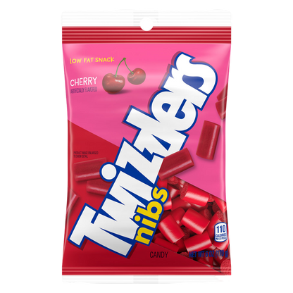 TWIZZLERS NIBS Cherry Flavored Licorice Style, 6oz