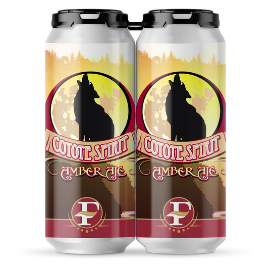 Feather Falls Coyote Spirit Amber Ale 4pk 16oz Can