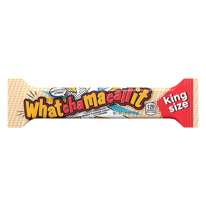 Hershey's Whatchamacallit Chocolate Peanut Caramel King Size Candy Bar 2.6oz
