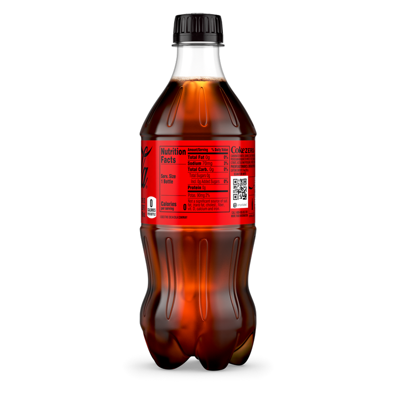 Coca-Cola Zero Sugar 20oz Btl