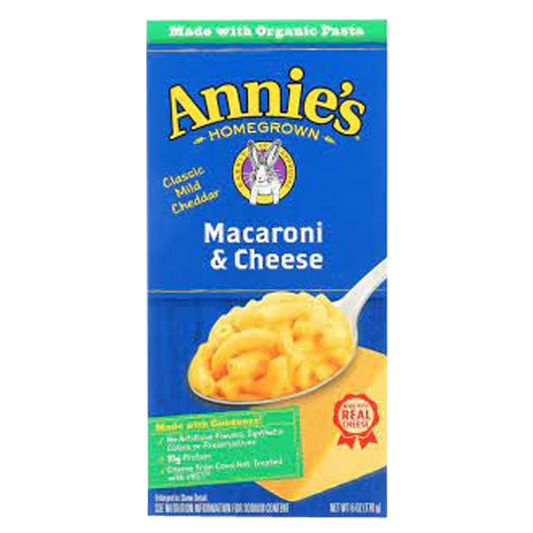 Annie's Homegrown Classic Cheddar Macaroni & Cheese 6oz