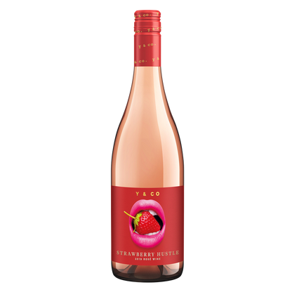 Y & Co Strawberry Hustle Rose 750 ml