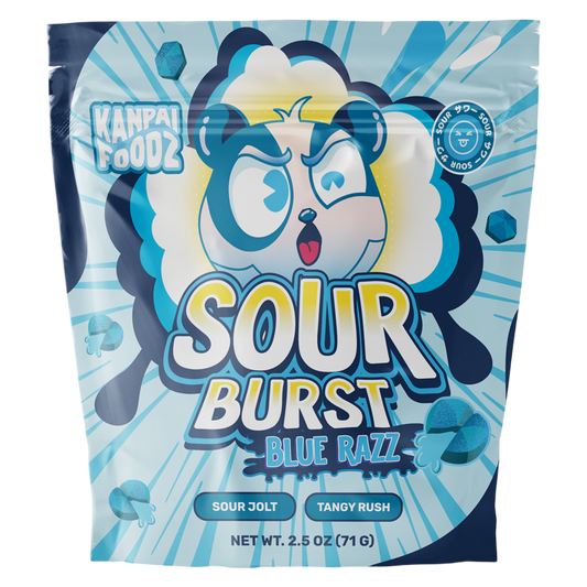 Kanpai Sour Burst Blue Raspberry 2.5oz