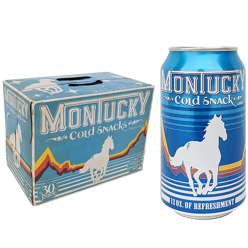 Montucky Cold Snacks 30pk 12oz Can 4.1% ABV
