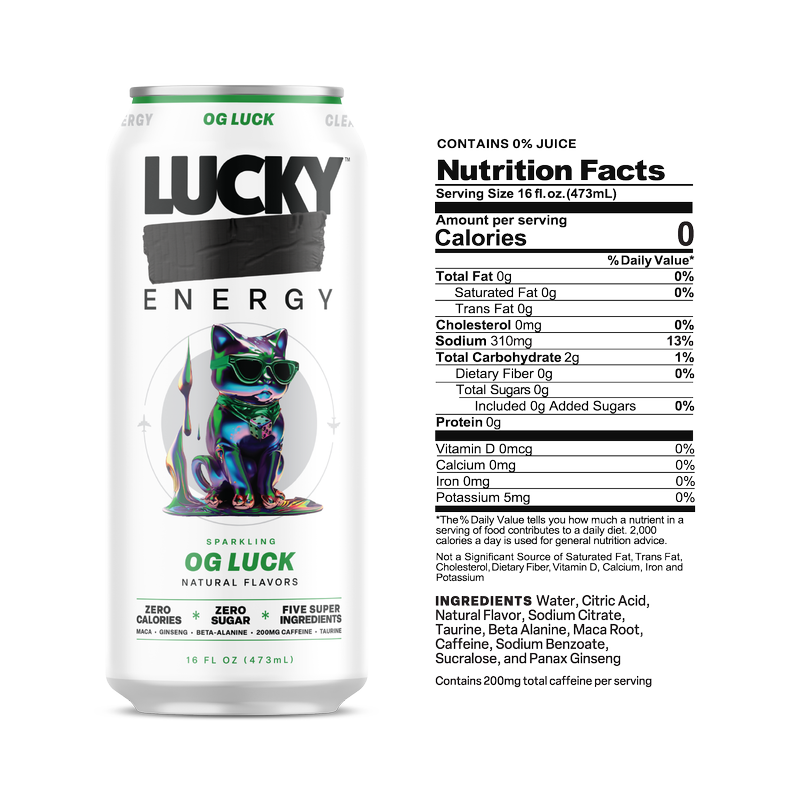 Lucky Energy OG Luck 16oz Can