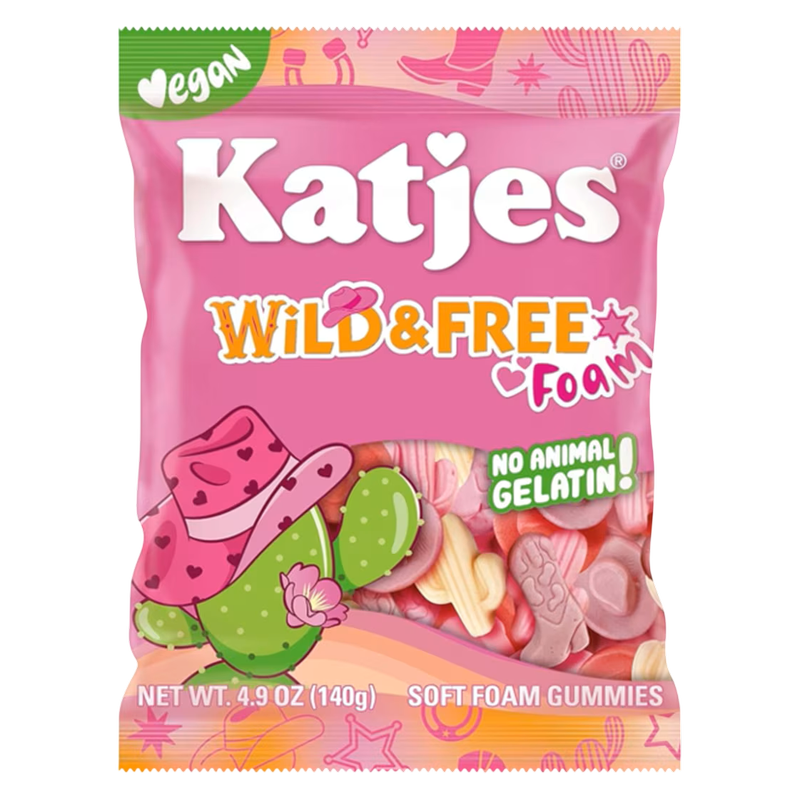 Katjes Wild & Free Foam Gummies, 4.9 oz