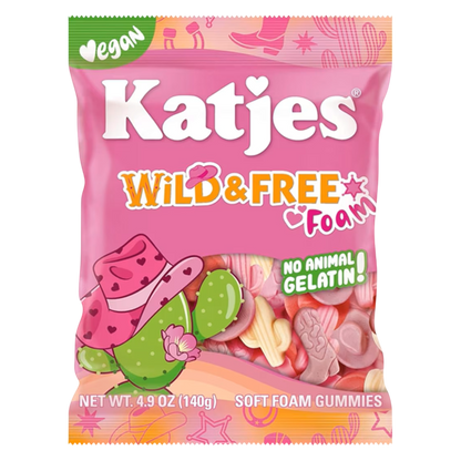 Katjes Wild & Free Foam Gummies, 4.9 oz