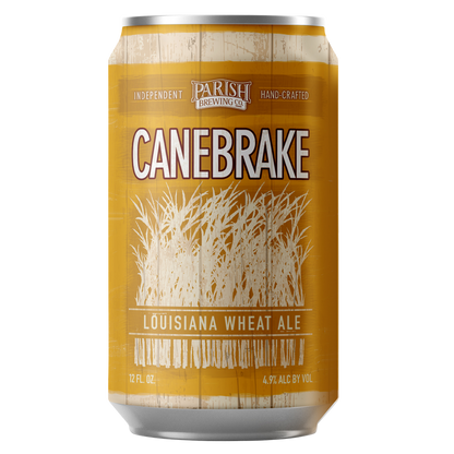 Parish Canebrake Wheat Ale 6pk 12oz Can 5.0% ABV