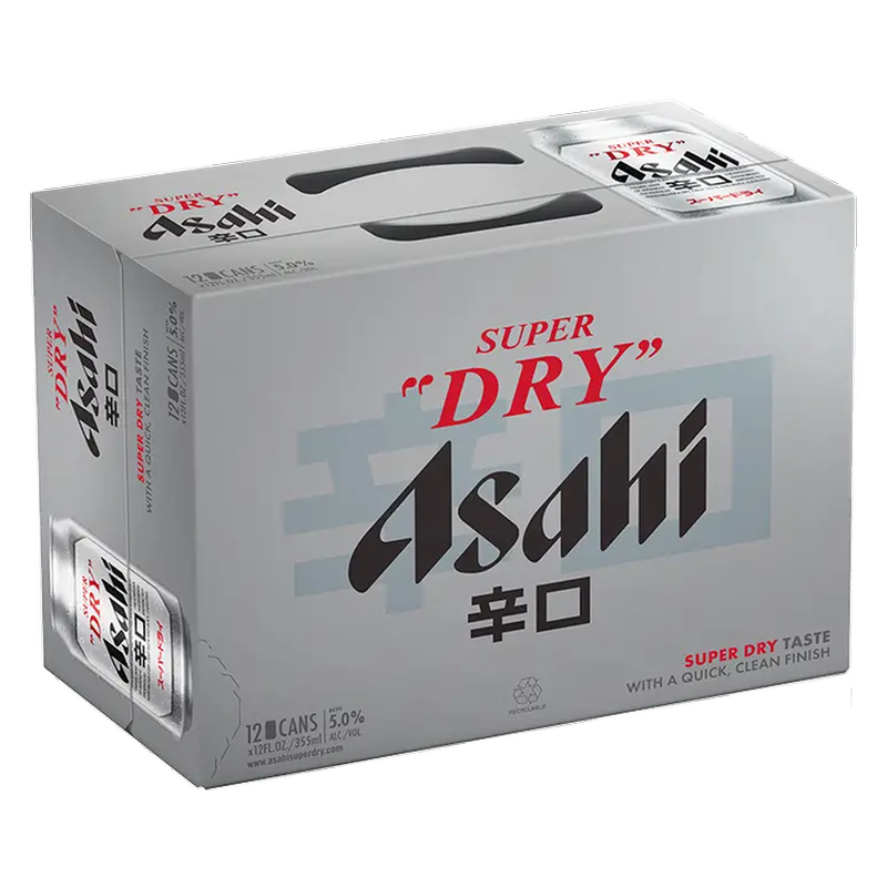 Asahi Super Dry 12pk 12oz Can