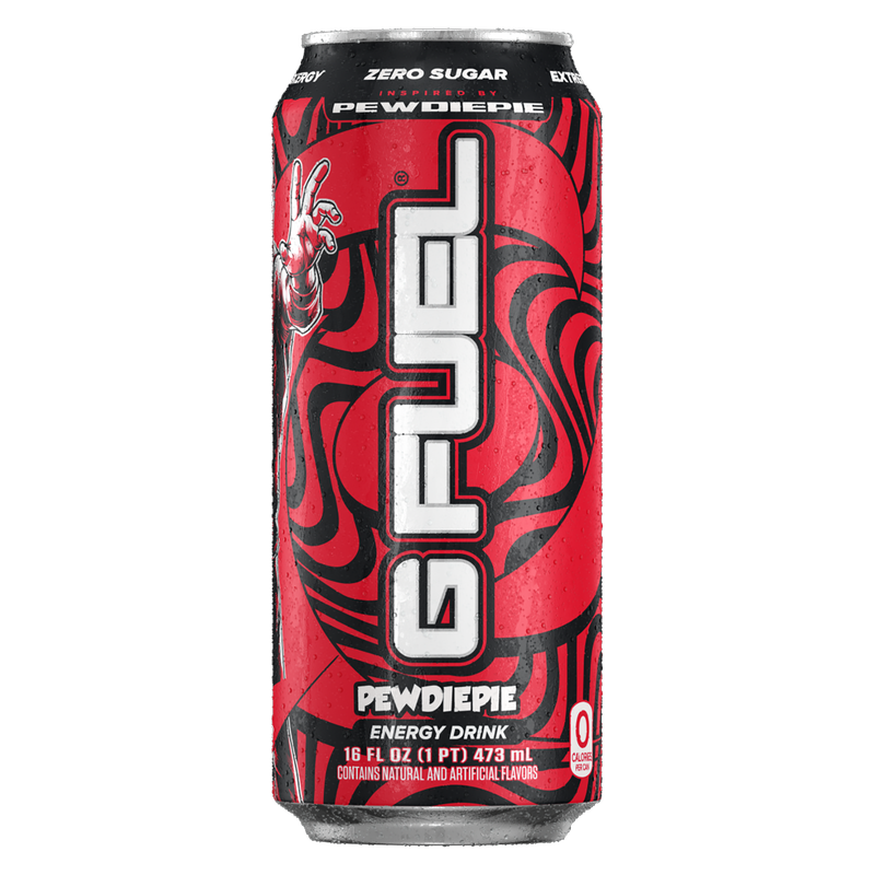 G Fuel Pewdiepie 16oz Can