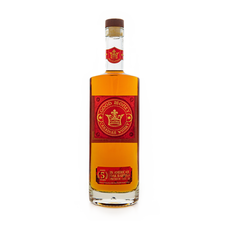 Good Money Canadian Whiskey American Oak Barrel 750ml