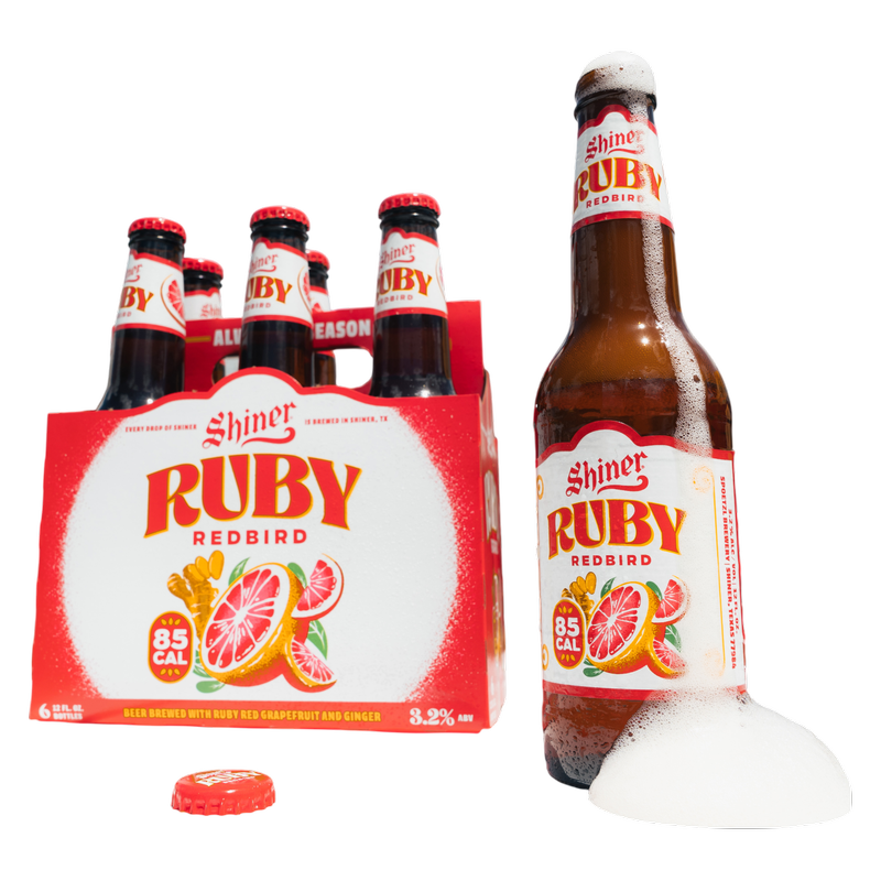 Shiner Bock Ruby Redbird 6pk 12oz Btl 4% ABV