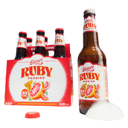 Shiner Bock Ruby Redbird 6pk 12oz Btl 4% ABV
