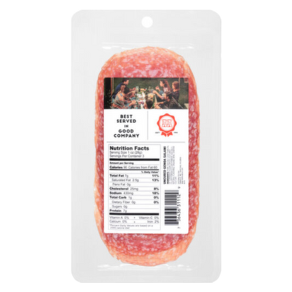 Del Duca Genoa Sliced Salami - 3oz