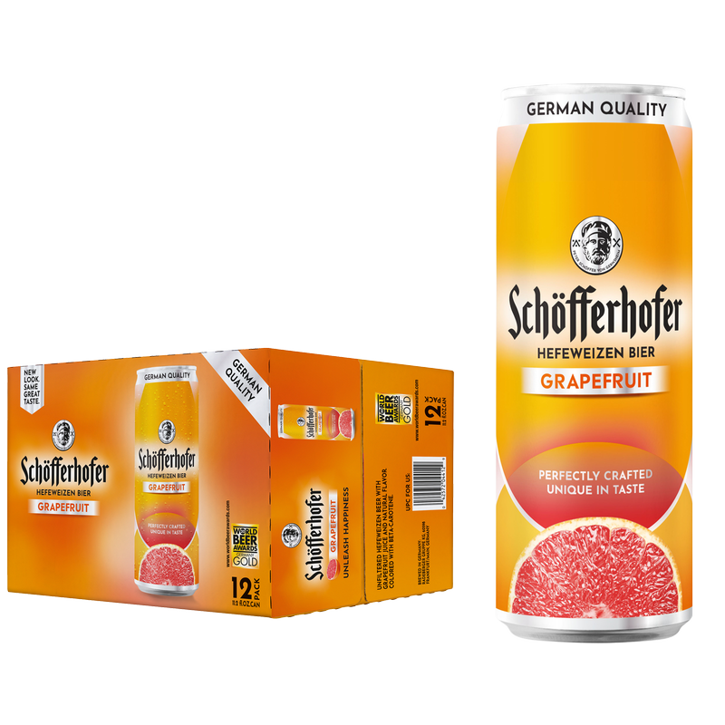 Schofferhofer Grapefruit 12pk 11.2oz Can