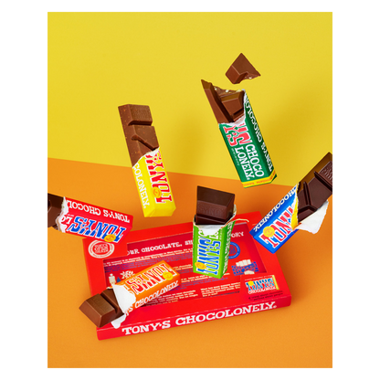 Tony's Chocolonely Rainbow Tasting 6 Pack 10.16oz