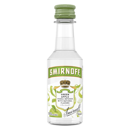 Smirnoff Green Apple Vodka 50ml (70 Proof)