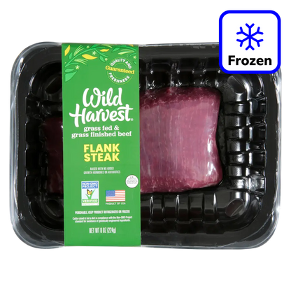 Grass Fed Flank Steak (Frozen) - 8oz