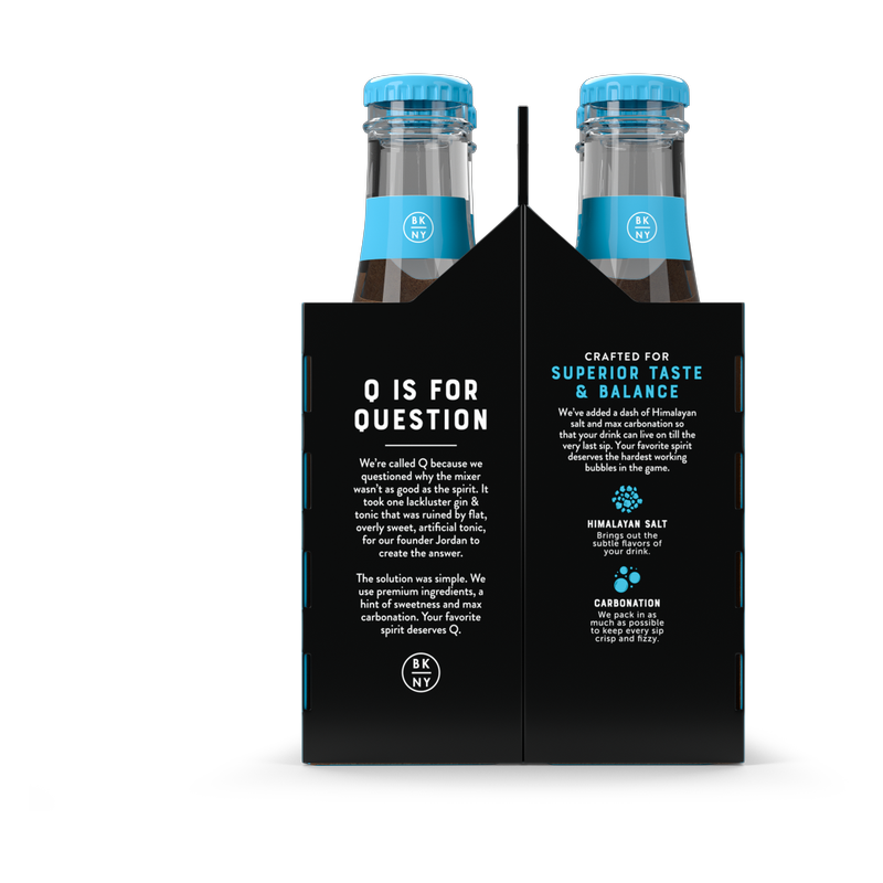 Q Drinks Club Soda 4pk 6.7oz Btl