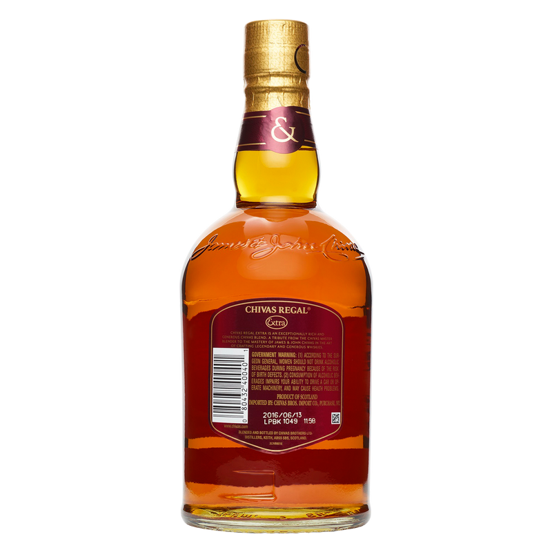Chivas Regal Extra Blended Scotch Whisky 750ml