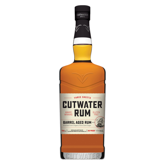 Cutwater Three Sheets Barrel Aged Rum 750ml