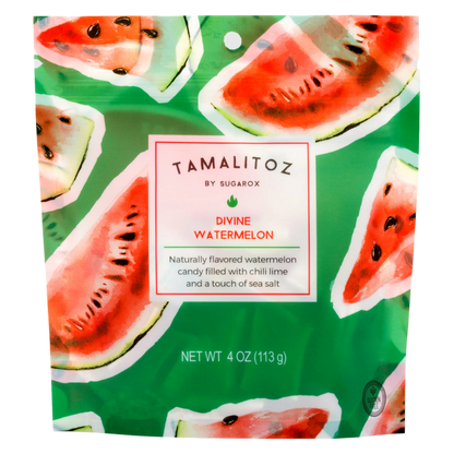 Tamalitoz by Sugarox Divine Watermelon Candy, 4 oz