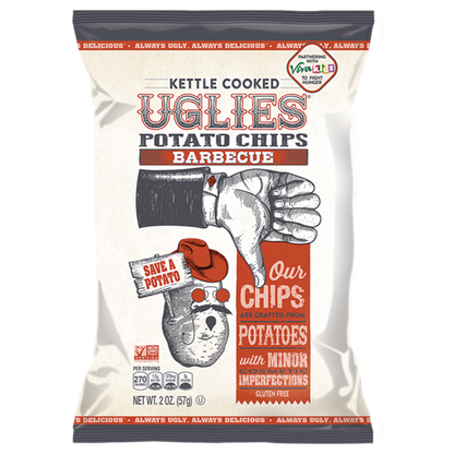 Uglies Kettle Cooked Barbecue Potato Chips 2oz