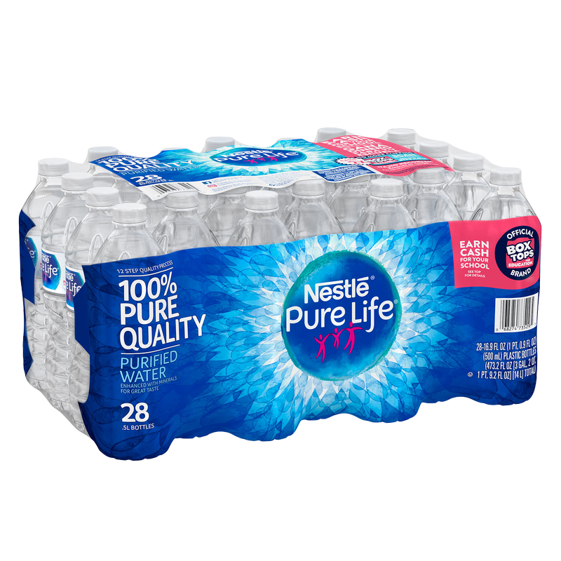 Nestle Pure Life Water 28pk 0.5L Btl