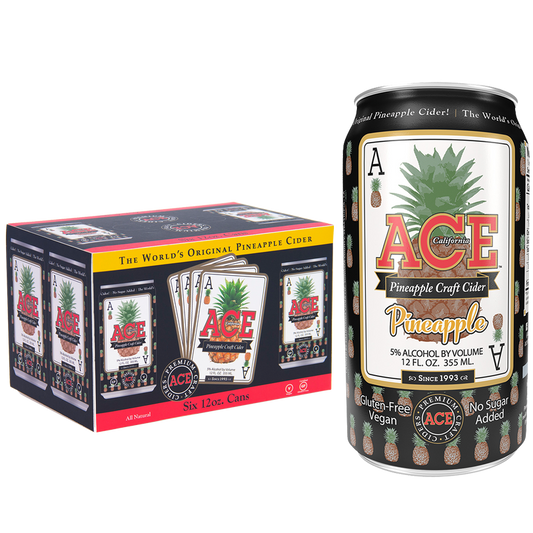 ACE Cider Pineapple 6 pk 12oz Can 5.0% ABV