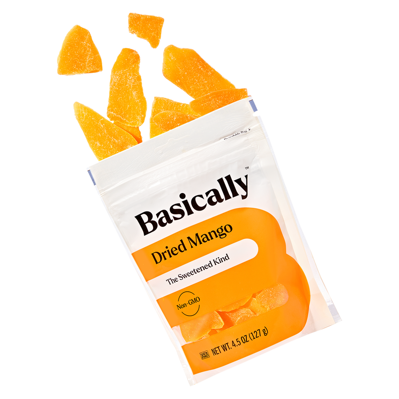 Basically Dried Sweetened Mango 4.5oz