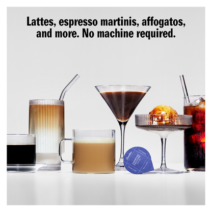 Cometeer Coffee & Latte Medium Roast Machine-Free Capsules Counter Culture 4 ct