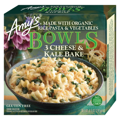 Amy's Kitchen Three Cheese Kale Bake Bowl 8.5oz