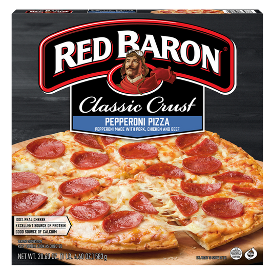 Red Baron Frozen Classic Crust Pepperoni Pizza 14in 20.6oz