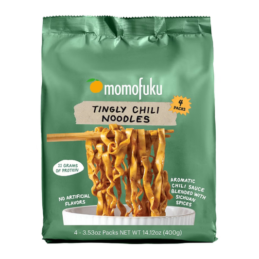 Momofuku Tingly Chili Noodles 4ct