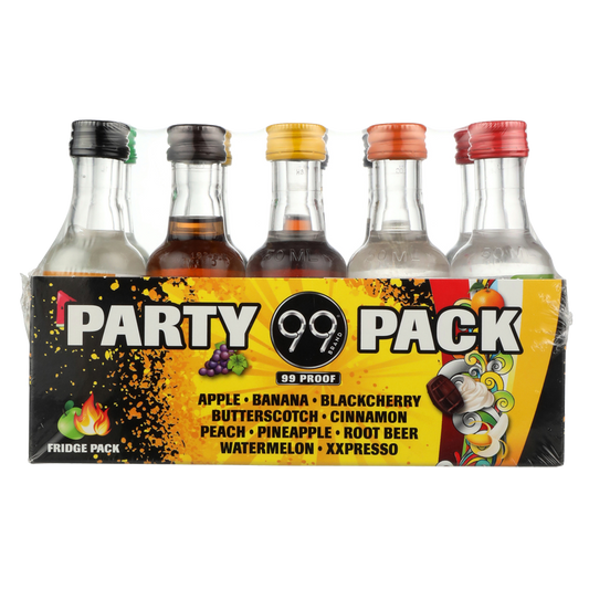 99 Schnapps Assorted 10pk 50ml (99 Proof)