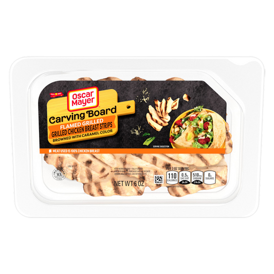 Oscar Mayer Grilled Chicken Breast Strips - 6oz