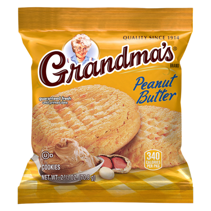 Grandma's Peanut Butter Cookies 2.5oz