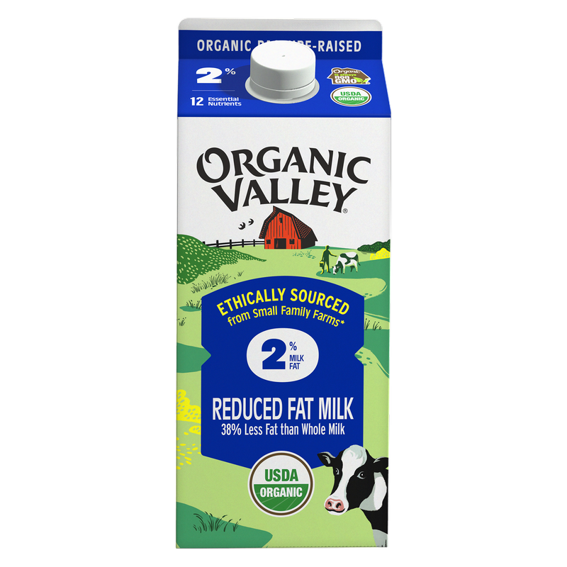 Organic Valley 2% Reduced Fat Milk 1/2 Gallon