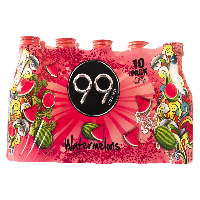 99 Watermelon Malt 50ml 10pk (30 proof)